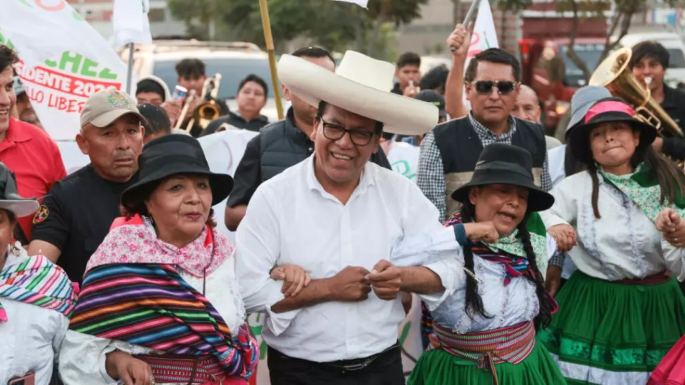 Roberto Sanchez en Huaycan